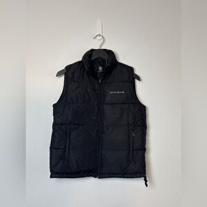 DKNY Jeans - Black Down filled Puffer Vest. Small